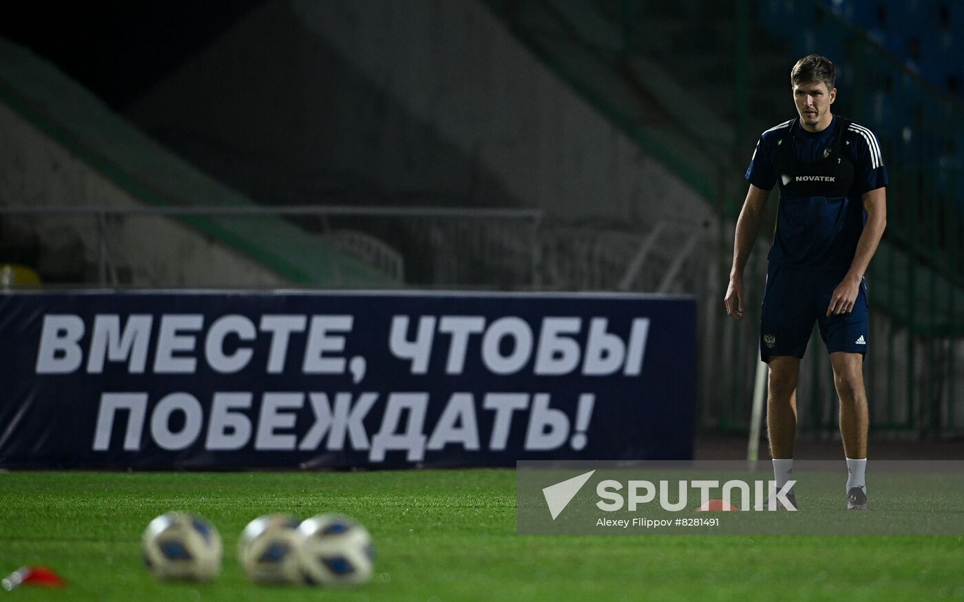 Kyrgyzstan Soccer Russia Training