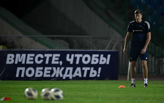 Kyrgyzstan Soccer Russia Training