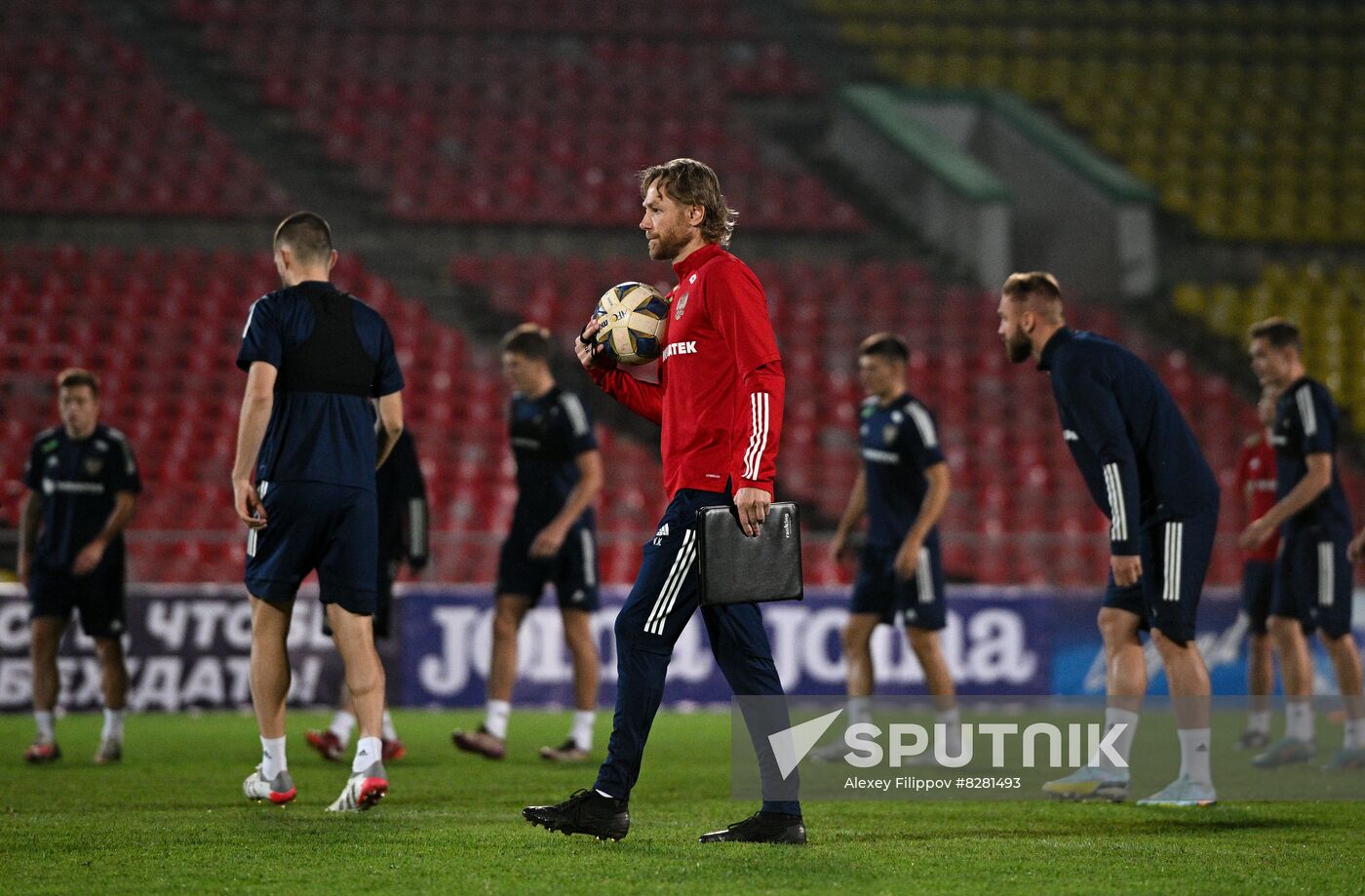 Kyrgyzstan Soccer Russia Training