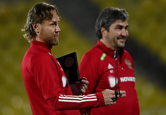 Kyrgyzstan Soccer Russia Training