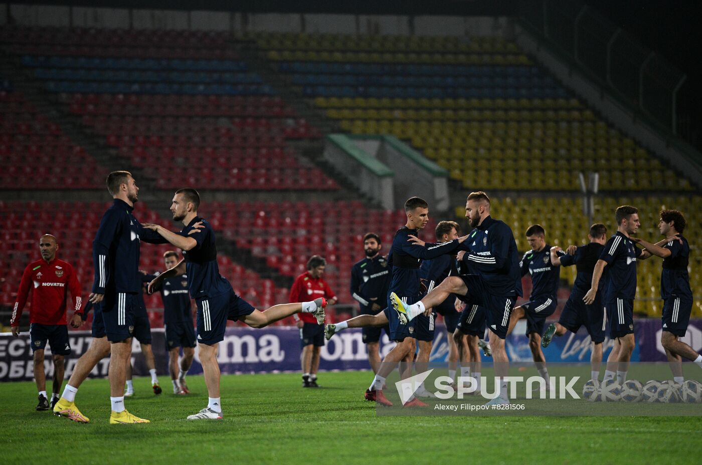 Kyrgyzstan Soccer Russia Training