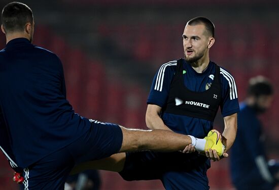 Kyrgyzstan Soccer Russia Training