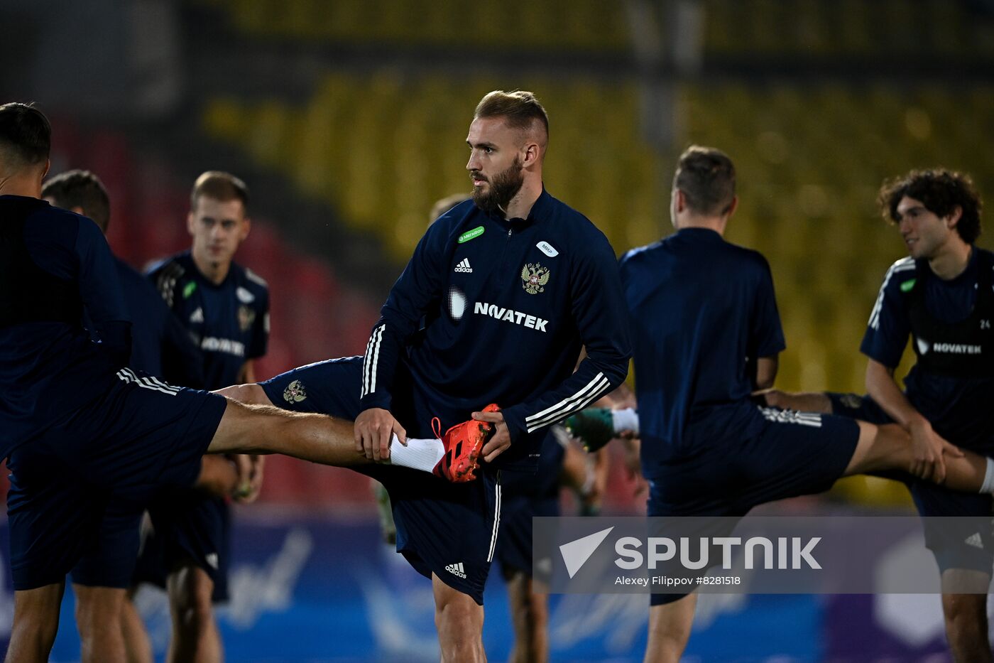 Kyrgyzstan Soccer Russia Training