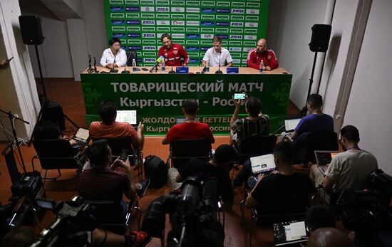 Kyrgyzstan Soccer Russia Training