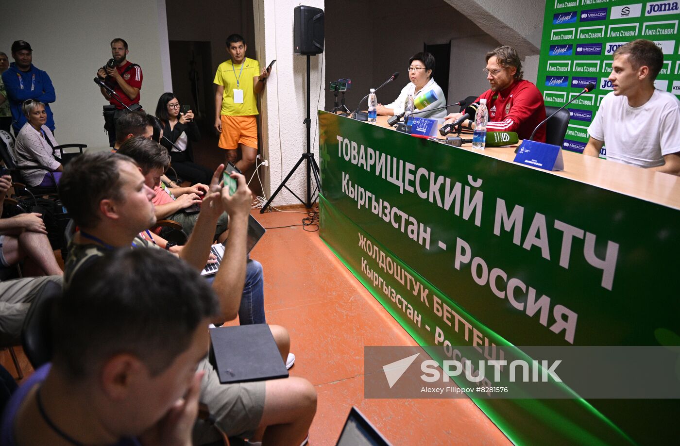 Kyrgyzstan Soccer Russia Training