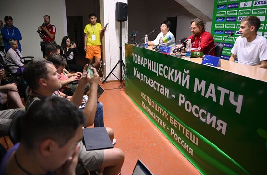 Kyrgyzstan Soccer Russia Training