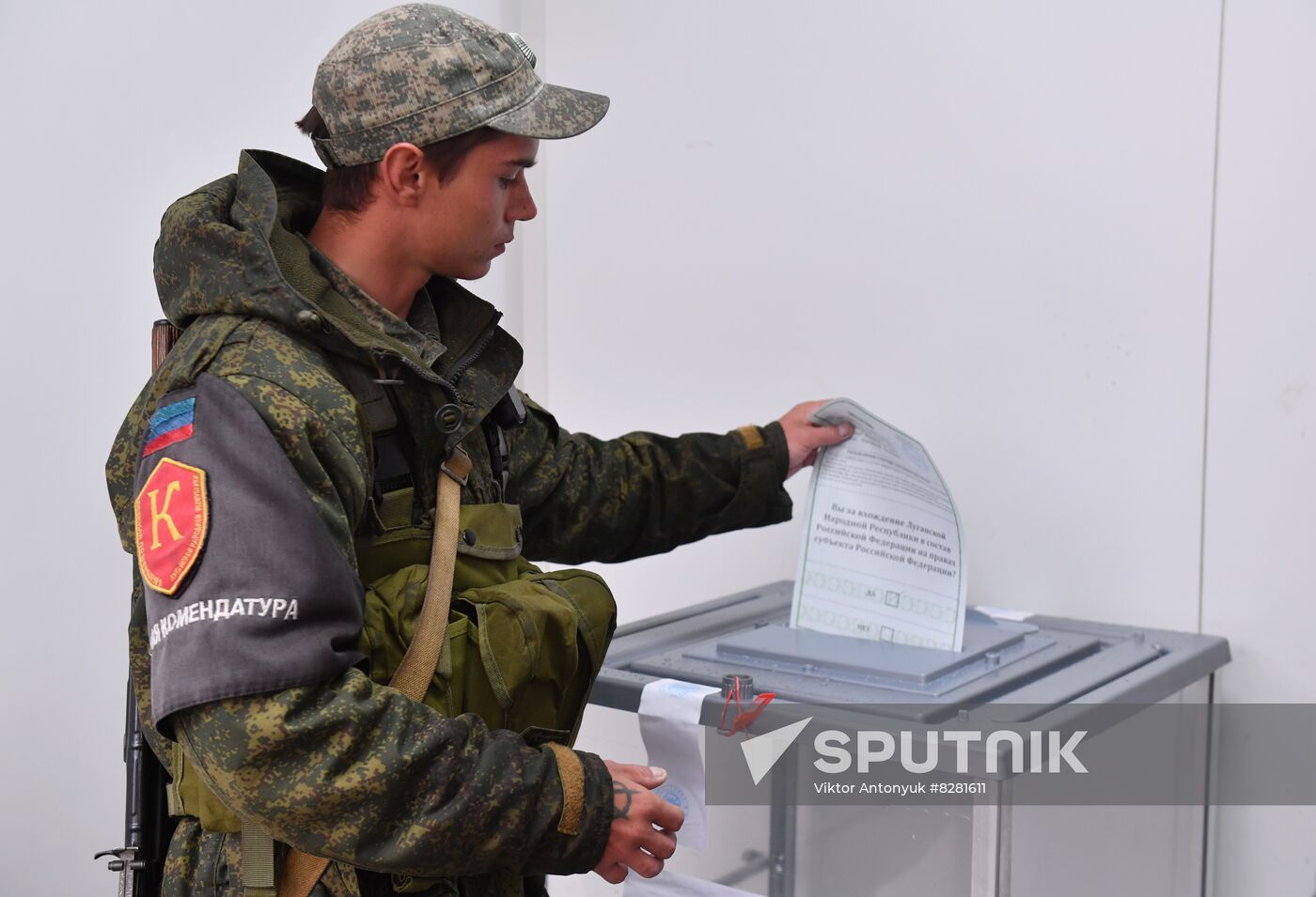 DPR LPR Russia Joining Referendum