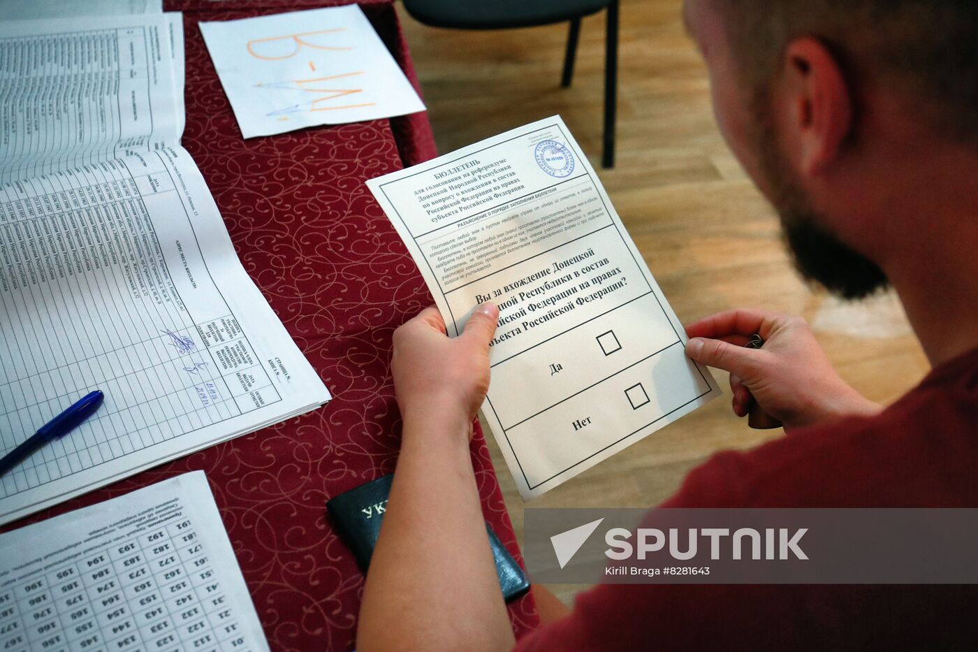 Russia Joining Referendum Regions