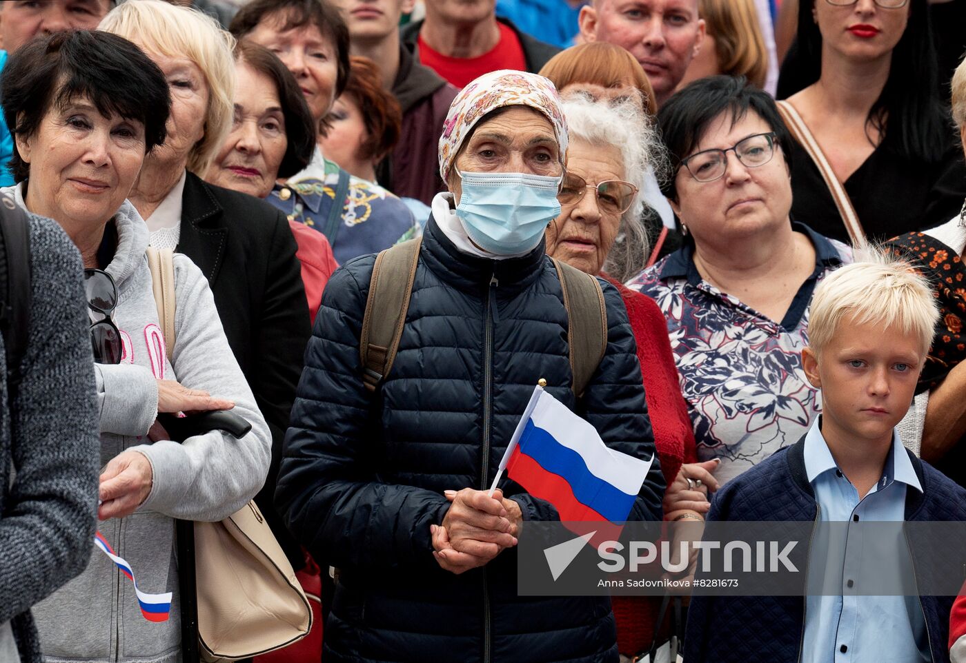 Russia Joining Referendum Regions Support Rallies