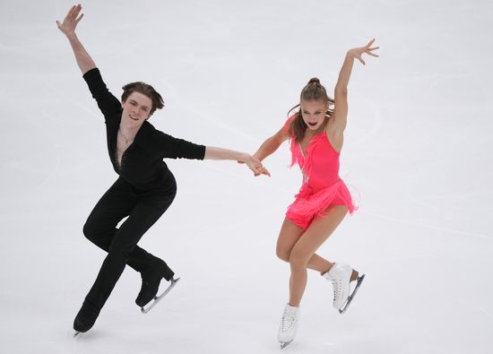 Russia Figure Skating Test Skates Ice Dance