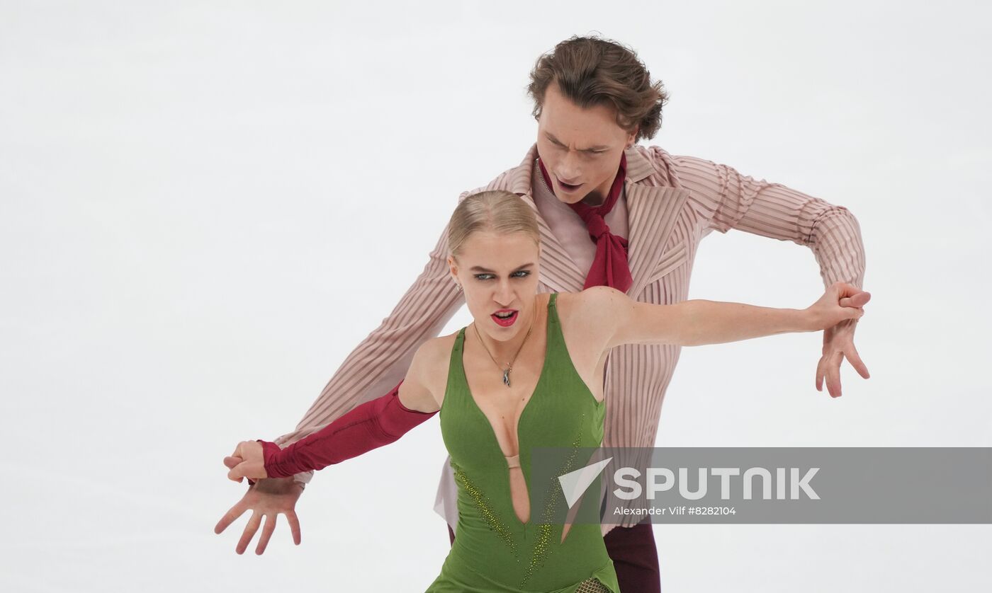 Russia Figure Skating Test Skates Ice Dance