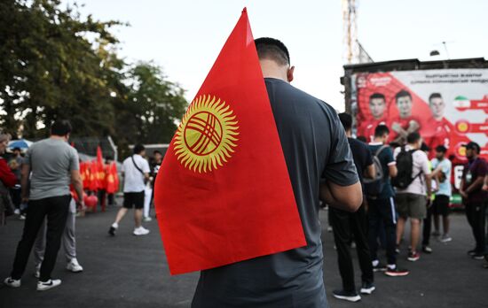 Kyrgyzstan Soccer Friendly Kyrgyzstan - Russia