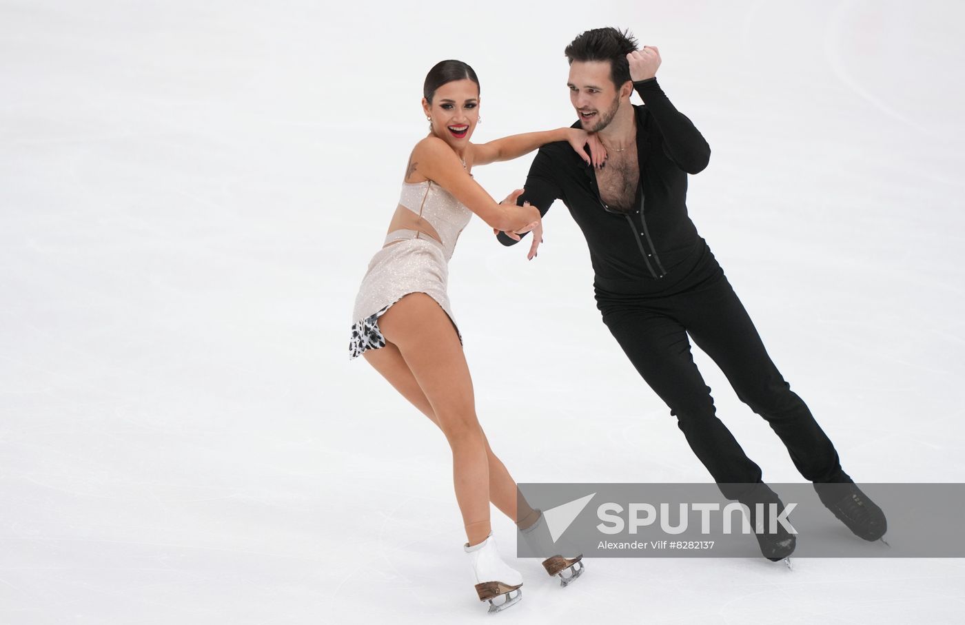 Russia Figure Skating Test Skates Ice Dance