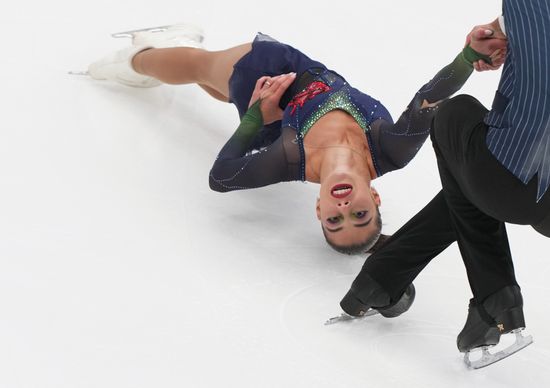 Russia Figure Skating Test Skates Pairs