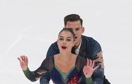 Russia Figure Skating Test Skates Pairs