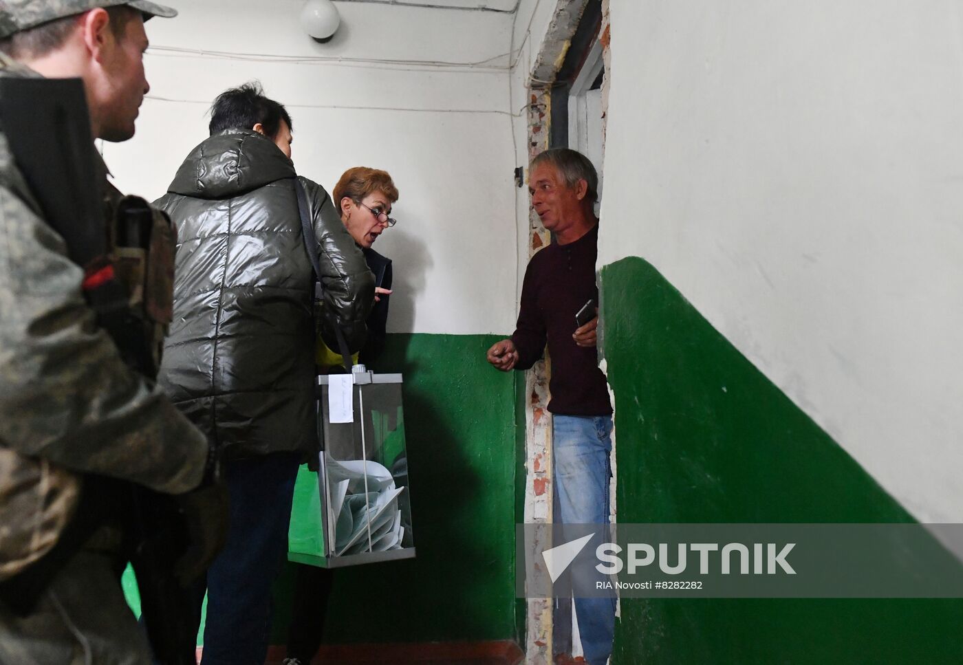 DPR LPR Russia Joining Referendum