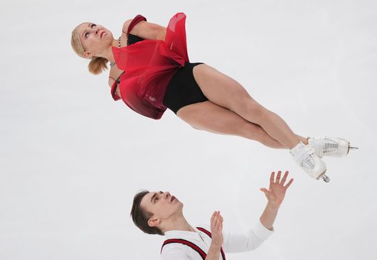Russia Figure Skating Test Skates Pairs