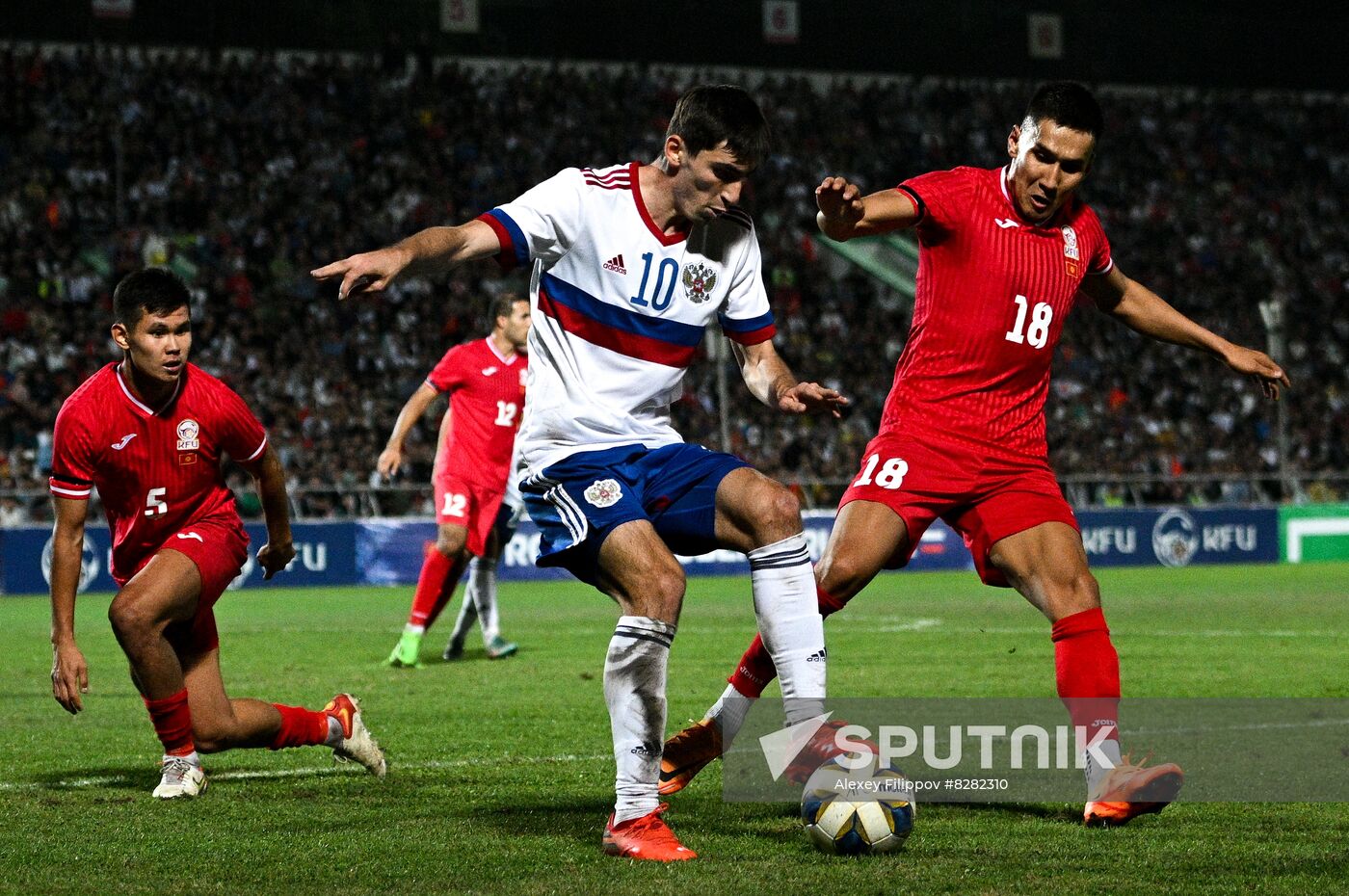 Kyrgyzstan Soccer Friendly Kyrgyzstan - Russia