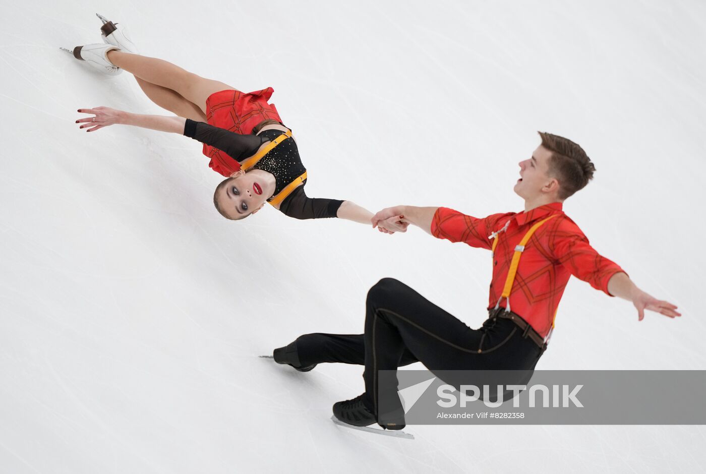 Russia Figure Skating Test Skates Pairs