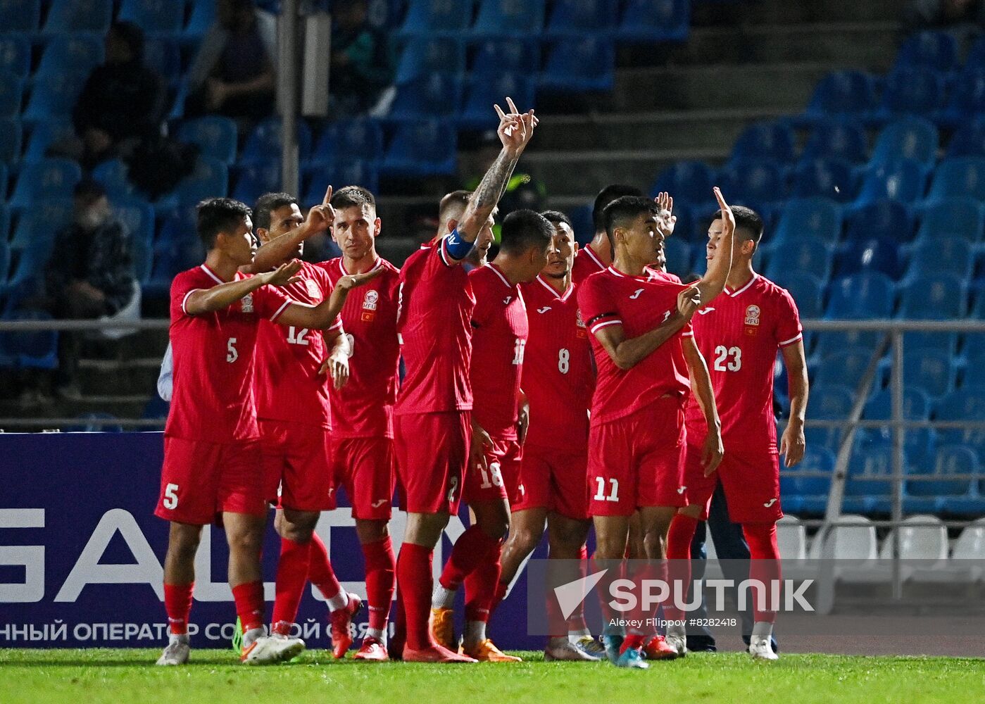 Kyrgyzstan Soccer Friendly Kyrgyzstan - Russia