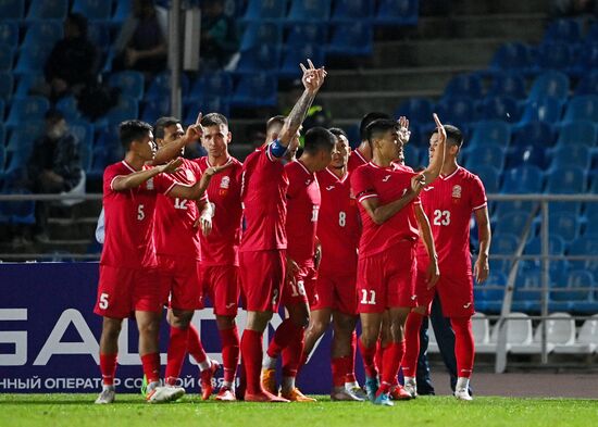 Kyrgyzstan Soccer Friendly Kyrgyzstan - Russia
