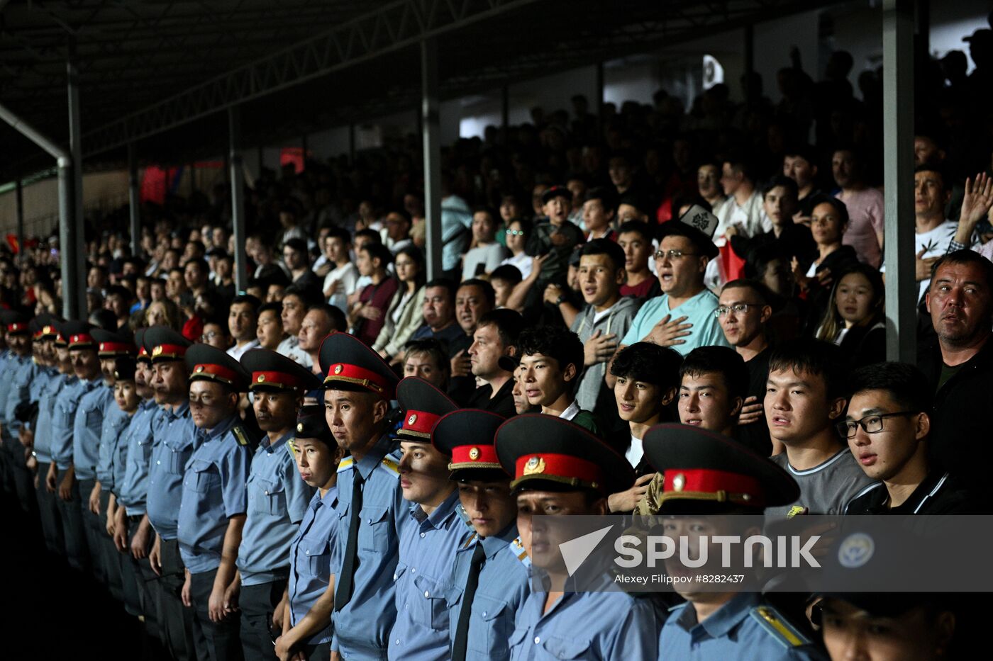 Kyrgyzstan Soccer Friendly Kyrgyzstan - Russia