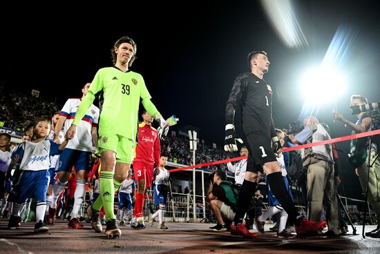 Kyrgyzstan Soccer Friendly Kyrgyzstan - Russia