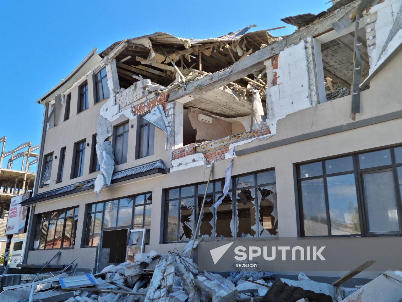 Ukraine Russia Military Operation Shelling