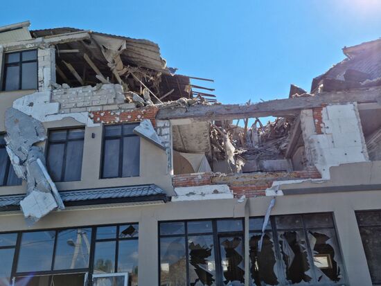 Ukraine Russia Military Operation Shelling