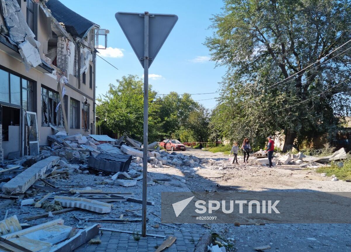 Ukraine Russia Military Operation Shelling