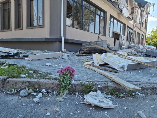 Ukraine Russia Military Operation Shelling