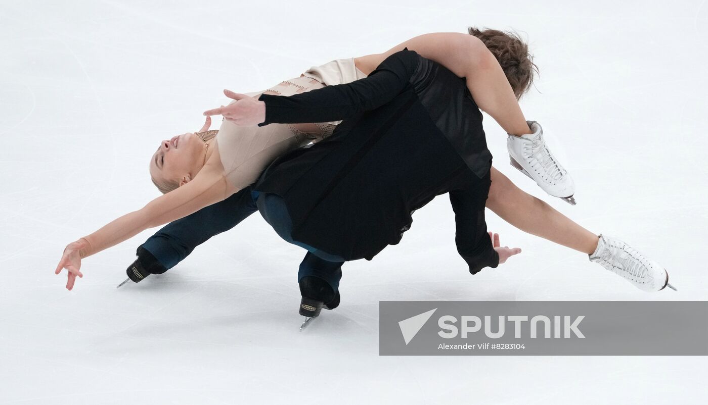 Russia Figure Skating Test Skates Ice Dance