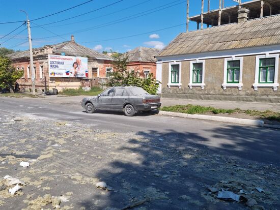 Ukraine Russia Military Operation Shelling