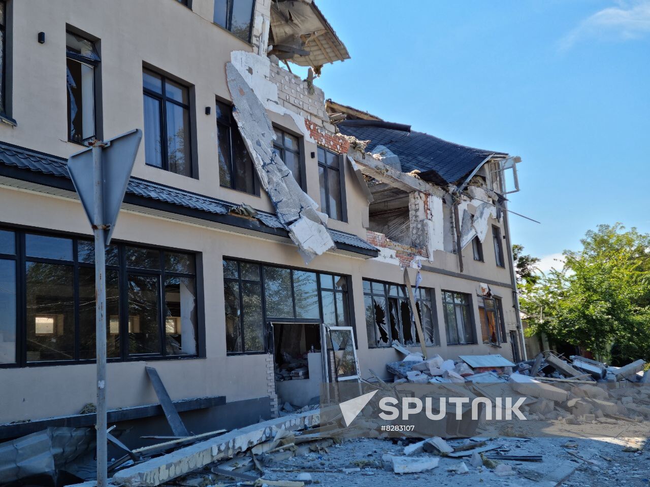 Ukraine Russia Military Operation Shelling