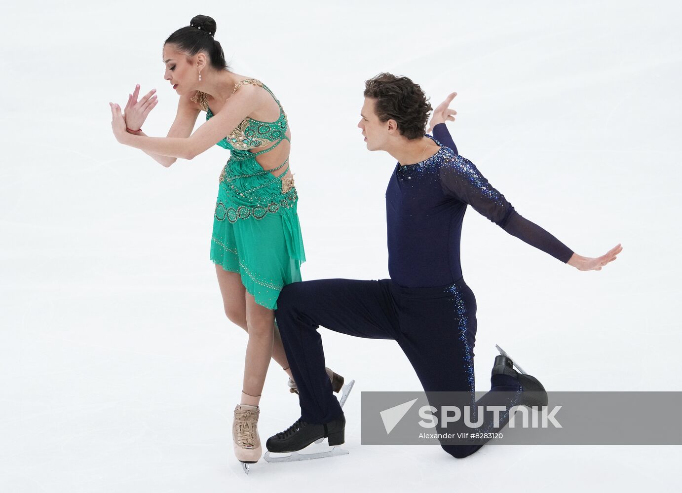 Russia Figure Skating Test Skates Ice Dance