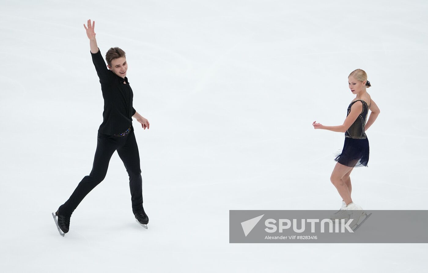 Russia Figure Skating Test Skates Pairs