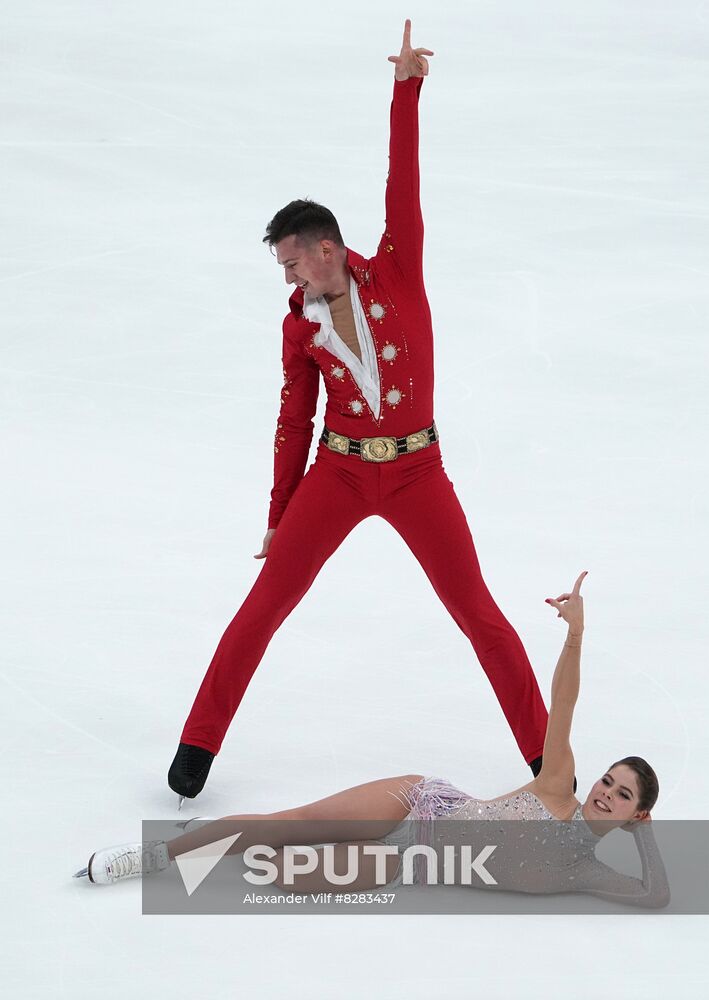 Russia Figure Skating Test Skates Pairs