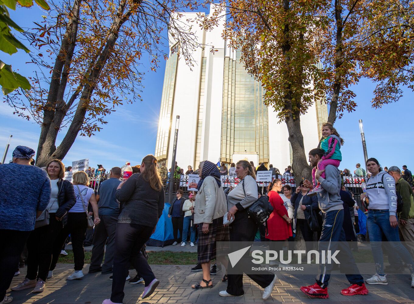 Moldova Protest