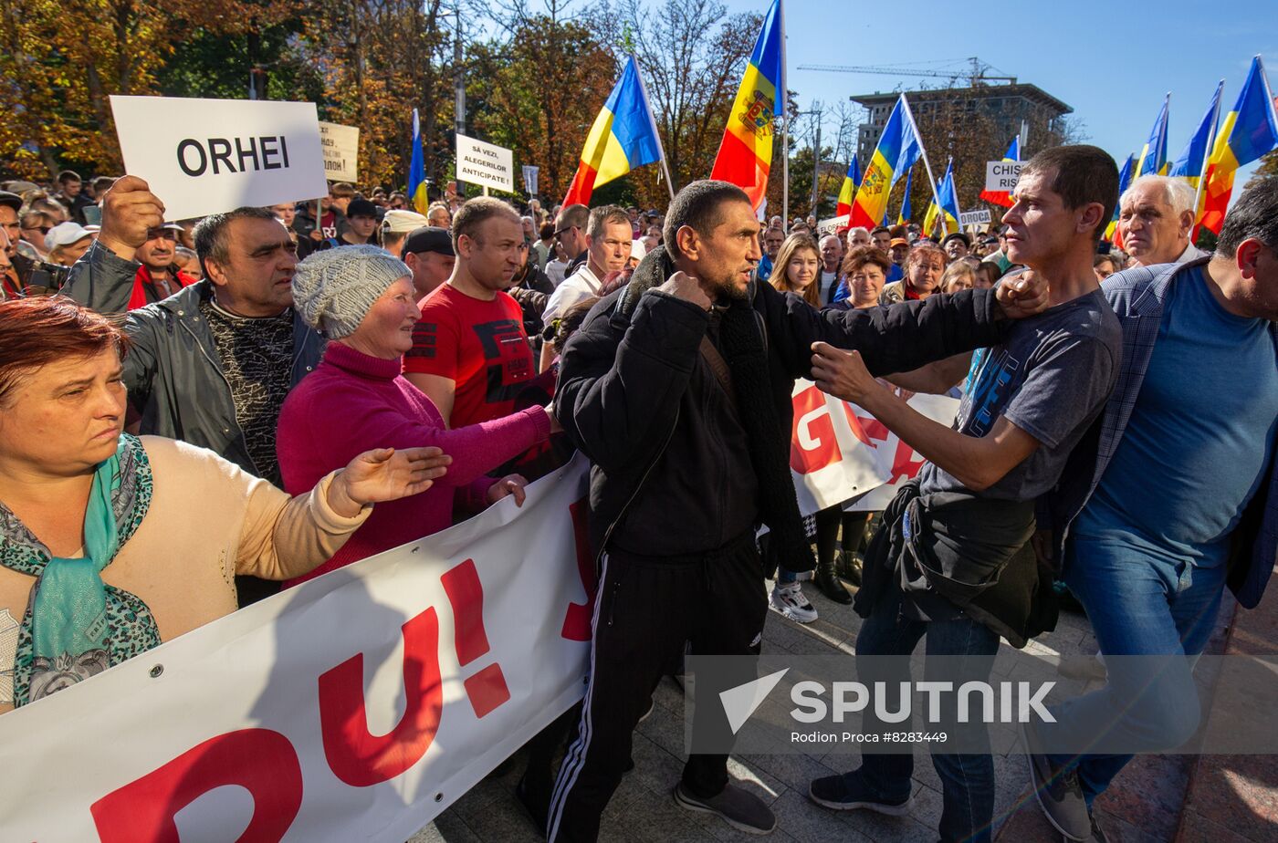 Moldova Protest