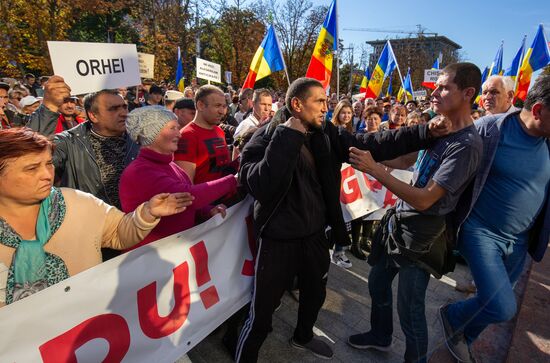 Moldova Protest