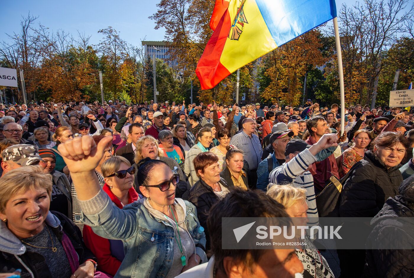 Moldova Protest