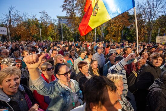 Moldova Protest