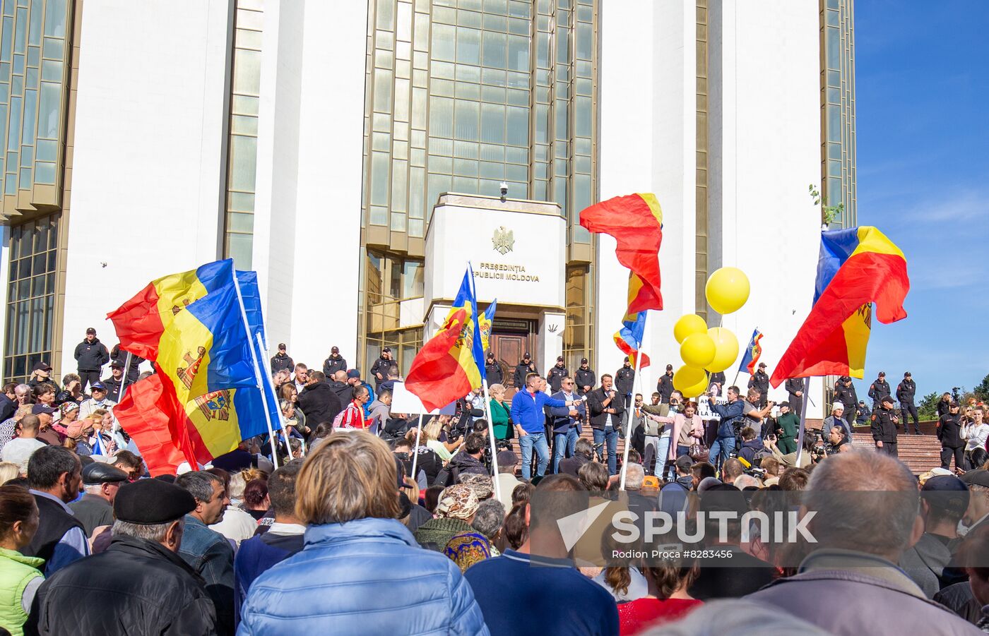 Moldova Protest