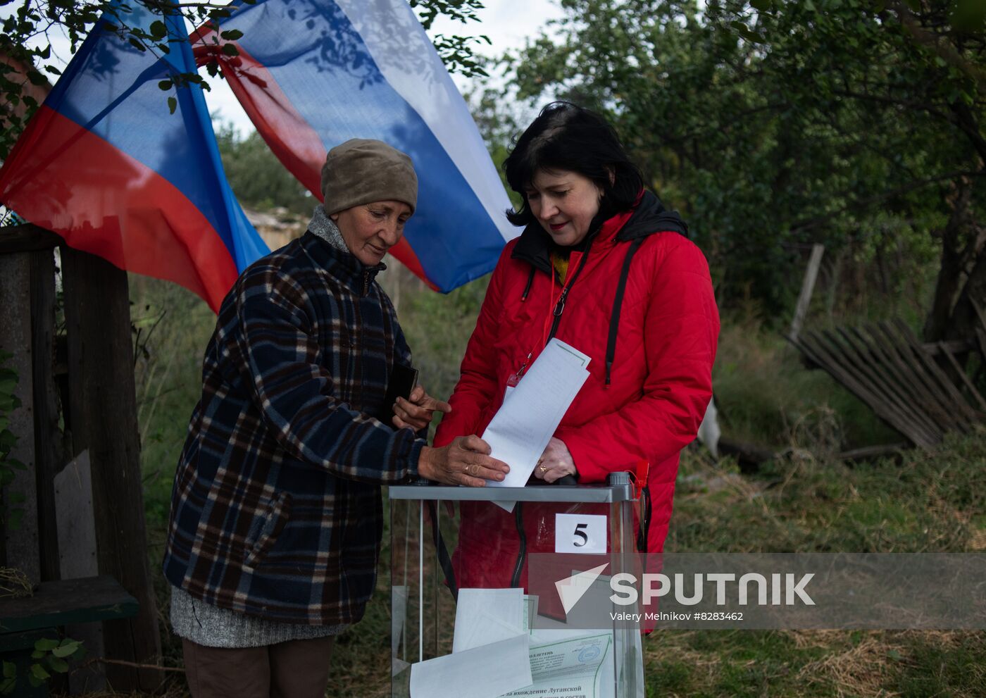 DPR LPR Russia Joining Referendum