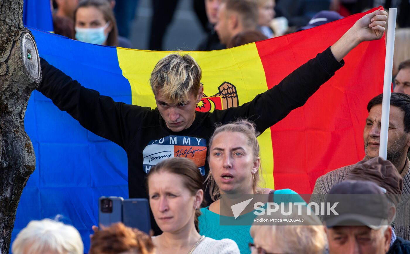 Moldova Protest