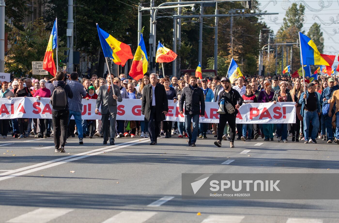 Moldova Protest