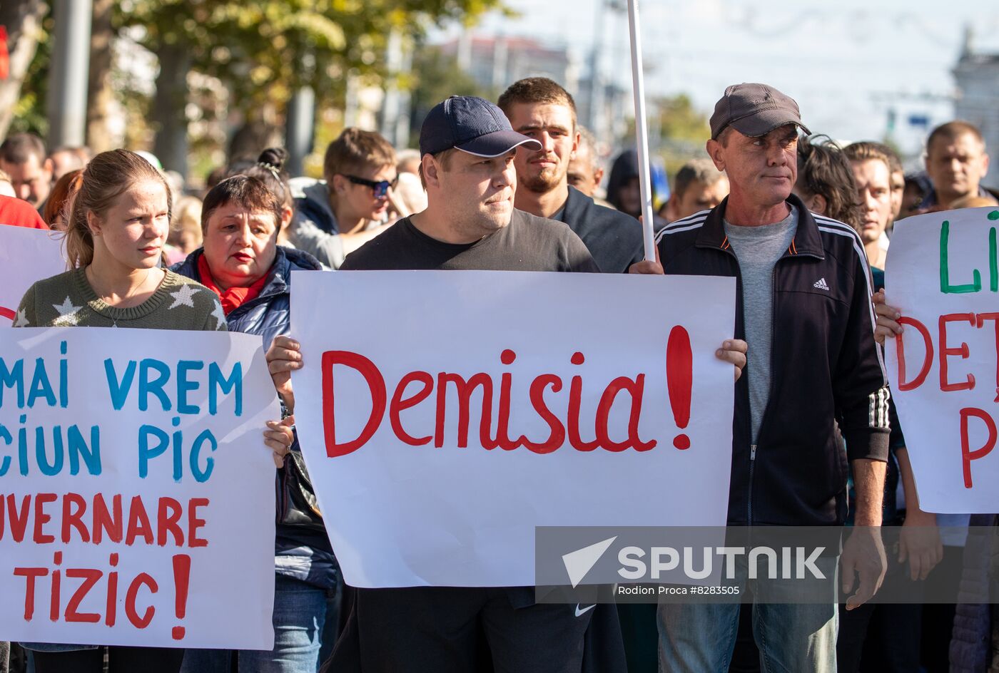 Moldova Protest