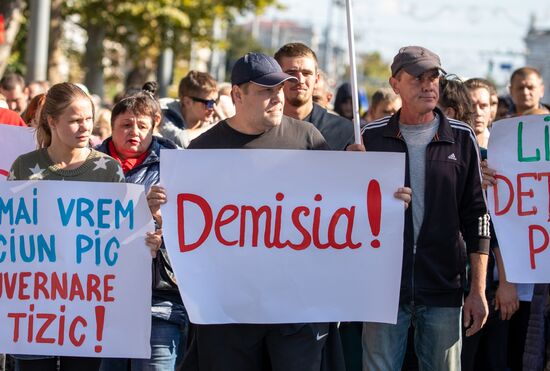 Moldova Protest