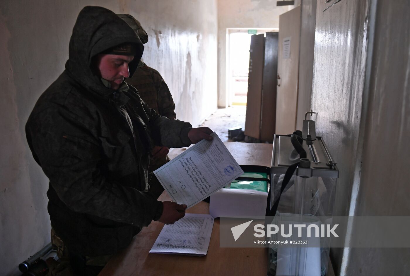 DPR LPR Russia Joining Referendum