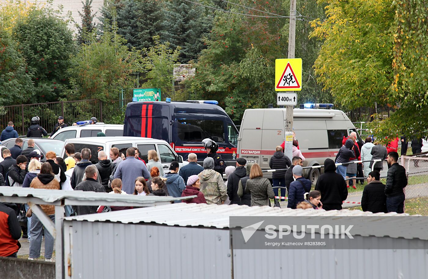 Russia School Shooting